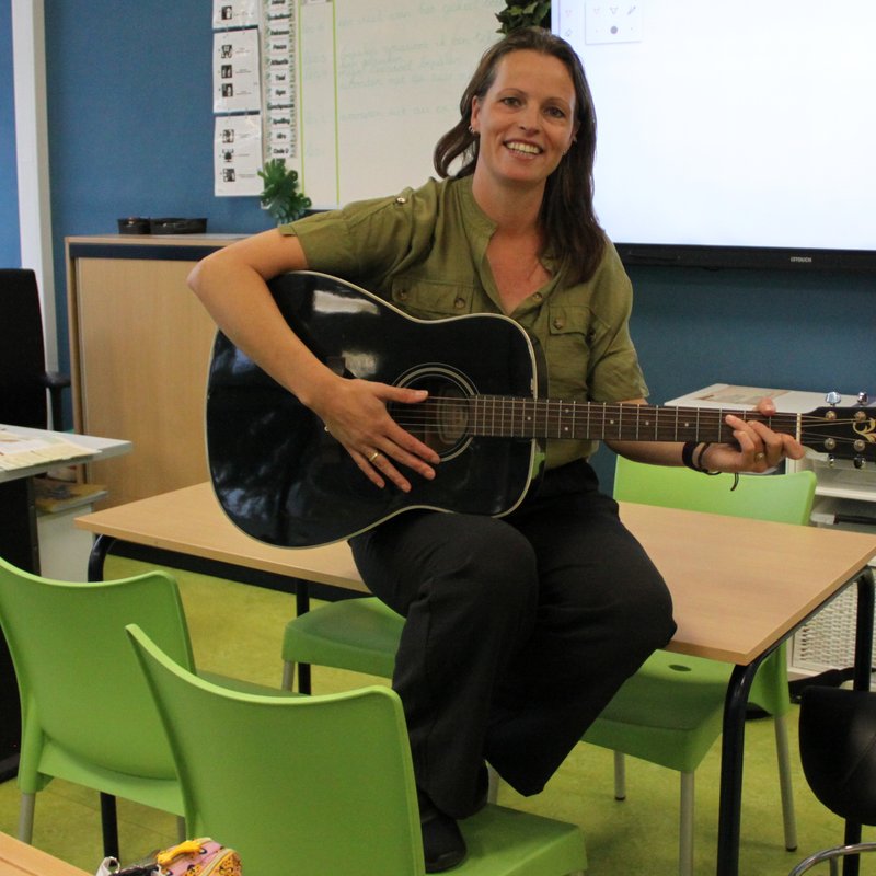 Vakspecialist muziek op De Meander: ‘Altijd blije kinderen’